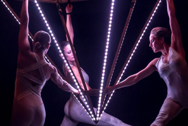 Flying LED diamond boeken